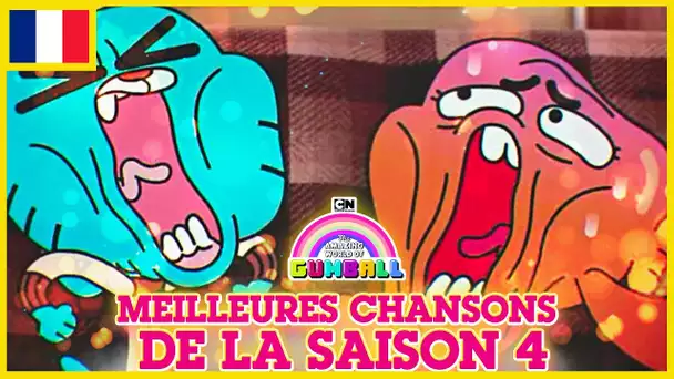 Le Monde Incroyable de Gumball 🇫🇷 | Les meilleures chansons de la saison #4