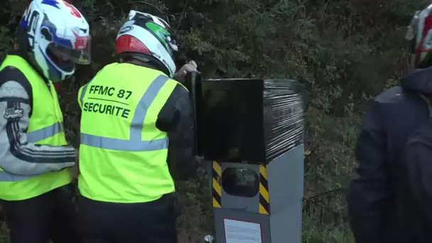 Motards en colère, marre des radars !