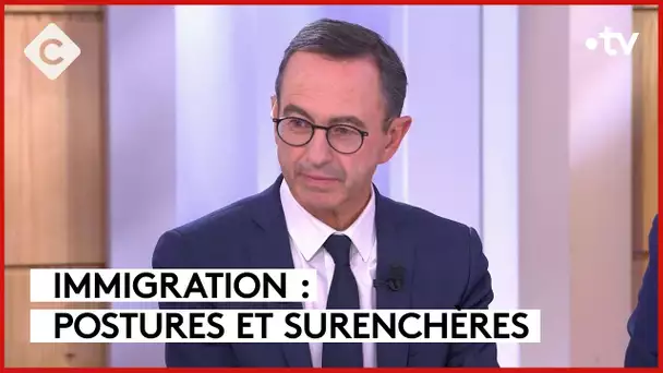 Immigration : le projet de loi nettement durci au Sénat - C à vous - 15/11/2023