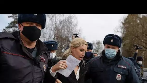En Russie, des partisans de l'opposant Alexeï Navalny arrêtés devant son pénitencier