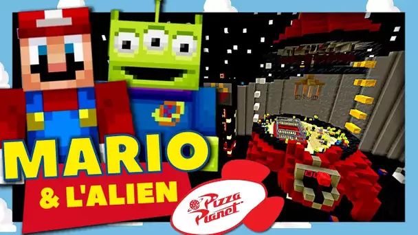 UN VISITEUR VENU D'AILLEURS ! | MARIO ET L'ALIEN MINECRAFT TOY STORY EPISODE 1