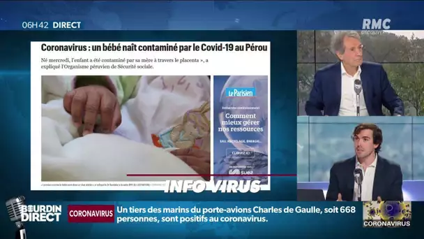 Pendant qu'au Danemark les écoles rouvrent, au Pérou un enfant nait avec le coronavirus