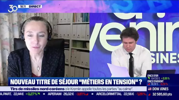 Nouveau titre de séjour "métiers en tension" ?