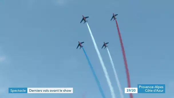La Patrouille de France fait son show à Toulon pour le 15 août, derniers préparatifs