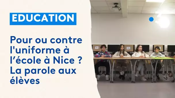 Port de l’uniforme à l’école : 5 établissements scolaires Niçois tenteront l’expérience