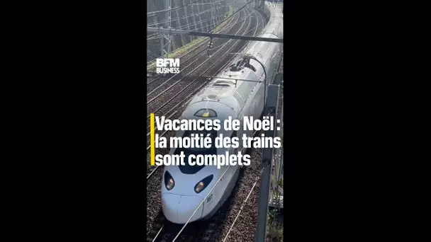 Vacances de Noël : la moitié des trains complets