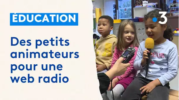 Insolite. Quand les enfants d'une classe maternelle participent à une web radio