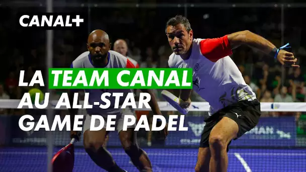 Robert Pirès et Florent Sinama-Pongolle forment la TEAM CANAL au Cupra All Star Padel Game