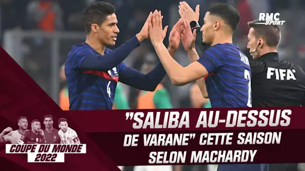 Pour MacHardy, "il n'y a pas photo" entre Varane et Saliba cette saison