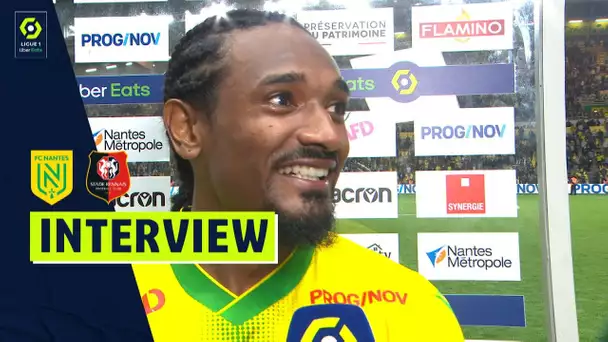 Interview de fin de match : FC NANTES - STADE RENNAIS FC (2-1)  / 2021/2022