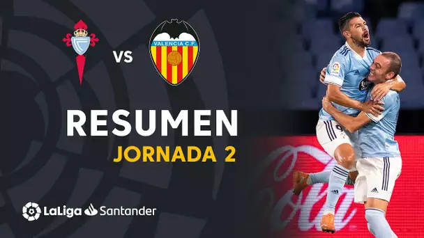 Resumen de RC Celta vs Valencia CF (2-1)