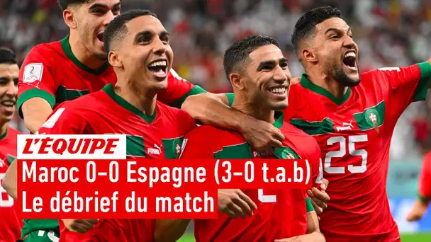 Maroc 0-0 Espagne (3-0 t.a.b) : Le débrief d'une qualification historique (Coupe du monde 2022)