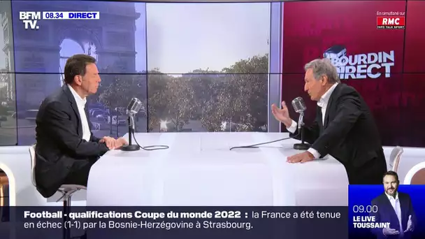 Geoffroy Roux de Bézieux est l'invité de Bourdin Direct
