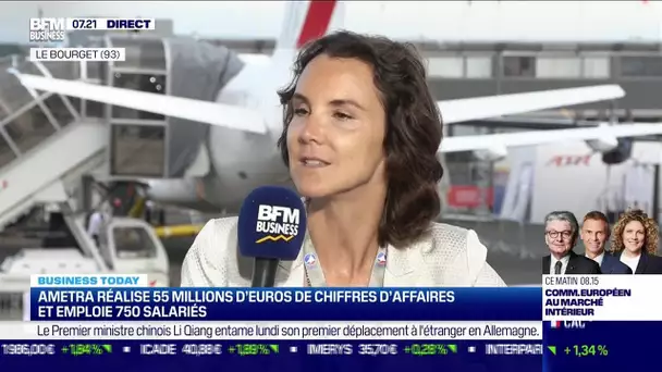 Anne-Charlotte Fredenucci (Ametra) : Ametra, un sous-traitant de l'industrie aéronautique