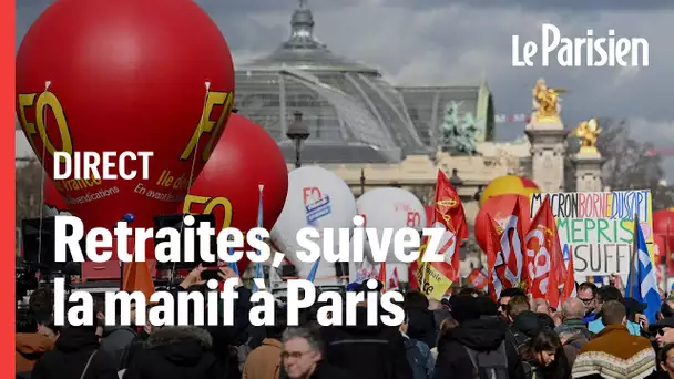 EN DIRECT | Réforme des retraites, suivez la manifestation à Paris