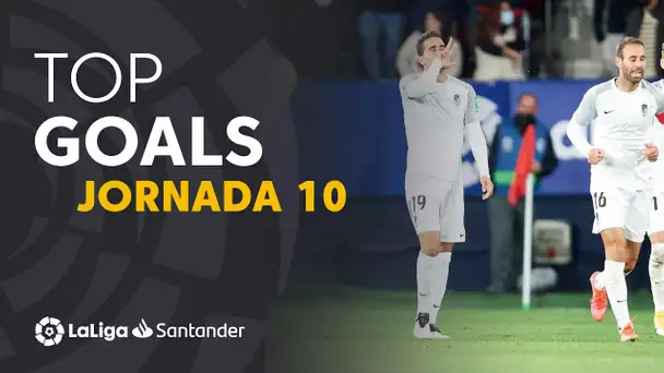 LaLiga TOP 5 Goles Jornada 10 LaLiga Santander 2021/2022