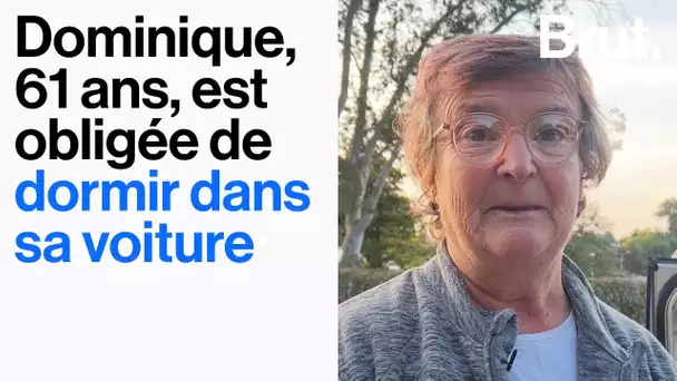 Dominique, 61 ans, dort dans sa voiture