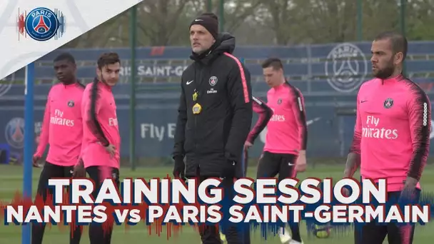 TRAINING SESSION - NANTES VS PARIS SAINT-GERMAIN