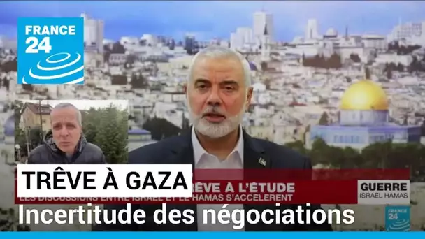 Trêve à Gaza : "on est dans l'incertitude la plus totale" • FRANCE 24