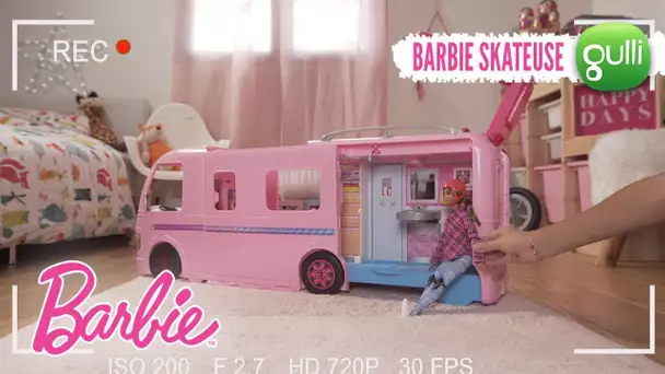 Go pour les sensations fortes avec Barbie Skate ! Barbie Raconte ses sports, ta websérie Gulli !