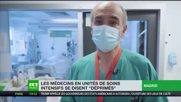 Espagne : le «blues» des médecins en unités de soins intensifs