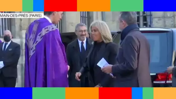 ✟  Hommage à Bernard Tapie : Brigitte Macron présente, ce message fort envoyé à la femme de l'homme