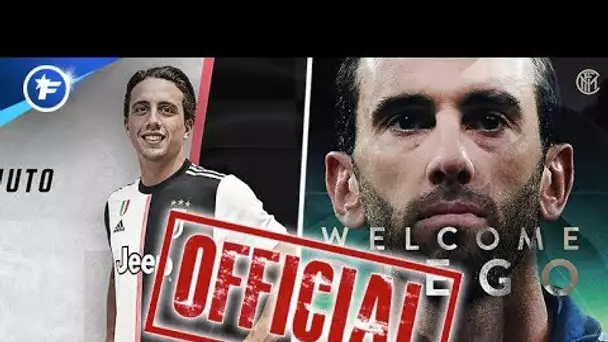 OFFICIEL : Diego Godín à l'Inter Milan, une nouvelle recrue à la Juve | Revue de presse