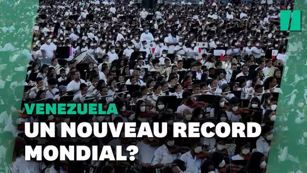 Au Venezuela, 12.000 musiciens jouent du Tchaïkovski pour battre le record du plus grand orchestre