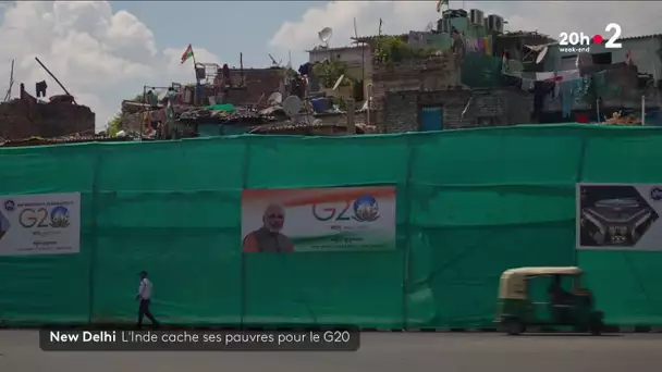 L'Inde cache ses pauvres pour le G20