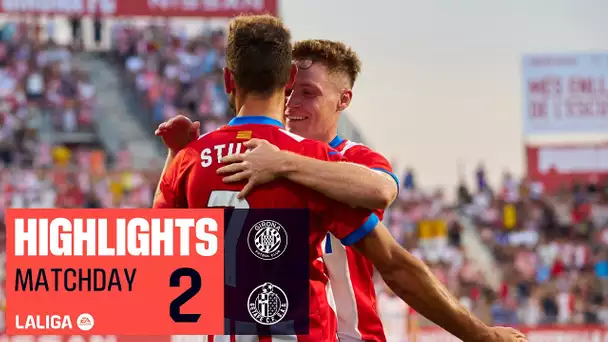 Resumen de Girona FC vs Getafe CF (3-0)