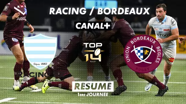 Racing / Bordeaux - Top 14 - 1ère journée