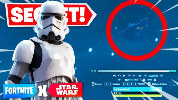 LE VAISSEAU IMPERIAL ET LES STORMTROOPER DEBARQUENT ! FORTNITE X STAR WARS !