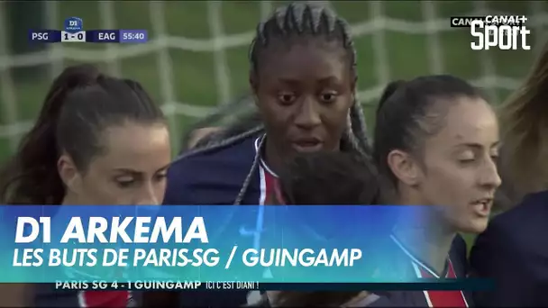 Les buts de Paris-SG / Guingamp - D1 Arkéma