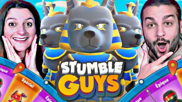 ON ACHETE LE NOUVEAU SKIN ANUBIS SUR STUMBLE GUYS !