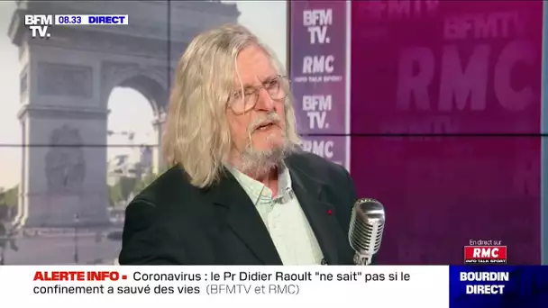 "Je vais me lever et m'en aller": Échange houleux entre Didier Raoult et Jean-Jacques Bourdin