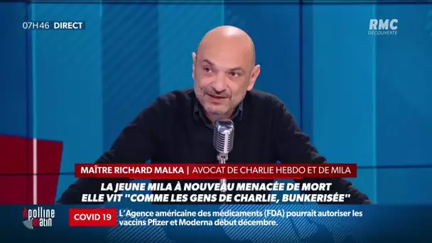 La jeune Mila de nouveau harcelée pour une vidéo sur l'Islam: "On en est à 50.000 menaces de mort"