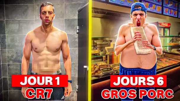 JE MANGE QUE DU FAST FOOD PENDANT UNE SEMAINE 😭 ( le résultat est incroyable)