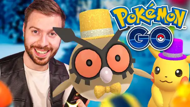 La NOUVELLE ANNÉE 2022 dans Pokémon GO ! - HOOTHOOT SUR SON 31 !