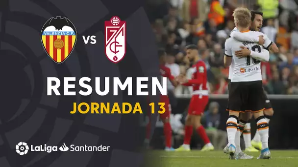 Resumen de Valencia CF vs Granada CF (2-0)