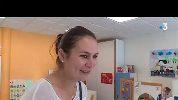 A l'école de la Chevrollière c'était la rentrée des tous petits