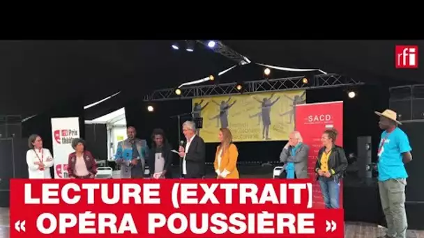 Lecture du Prix RFI Théâtre 2021: «Opéra poussière» (extrait), de Jean D'Amérique • RFI