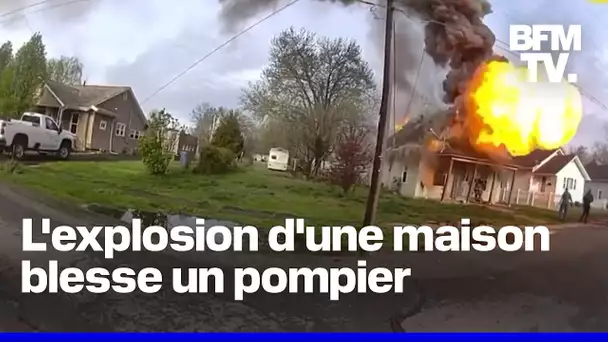 États-Unis: un pompier blessé après l'explosion d'une maison dans l'Illinois