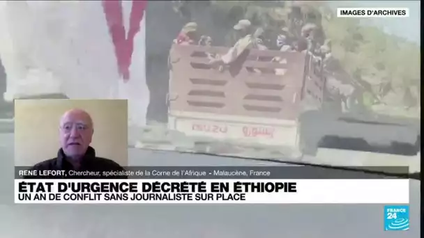 Éthiopie : l'offensive des rebelles tigréens menace la ville d'Addis-Abeba • FRANCE 24