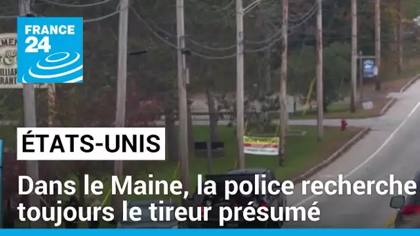 Tuerie dans le Maine : la police recherche toujours le tireur présumé • FRANCE 24