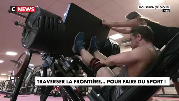 Traverser la frontière pour aller faire du sport en Belgique