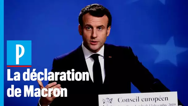 Emmanuel Macron : la réforme des retraites est « essentielle pour notre pays »