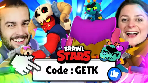 ON A NOTRE CODE CREATEUR : GETK ! PACK OPENING BRAWL STARS BIODOME