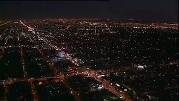 Etats Unis : Tapis de lumière Los Angeles