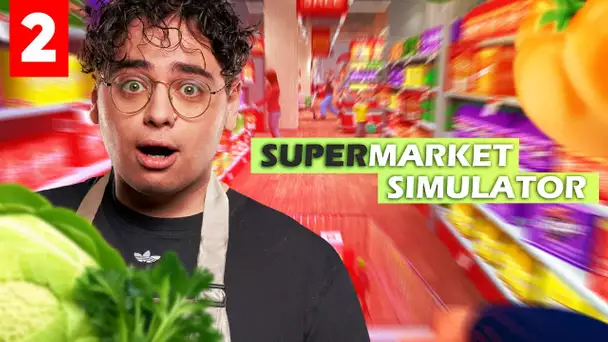 J'AMÉLIORE MON ÉPICERIE SUR SUPERMARKET SIMULATOR #2