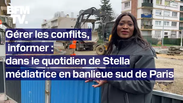 Gérer les conflits, informer: dans le quotidien de Stella, médiatrice en banlieue sud de Paris
